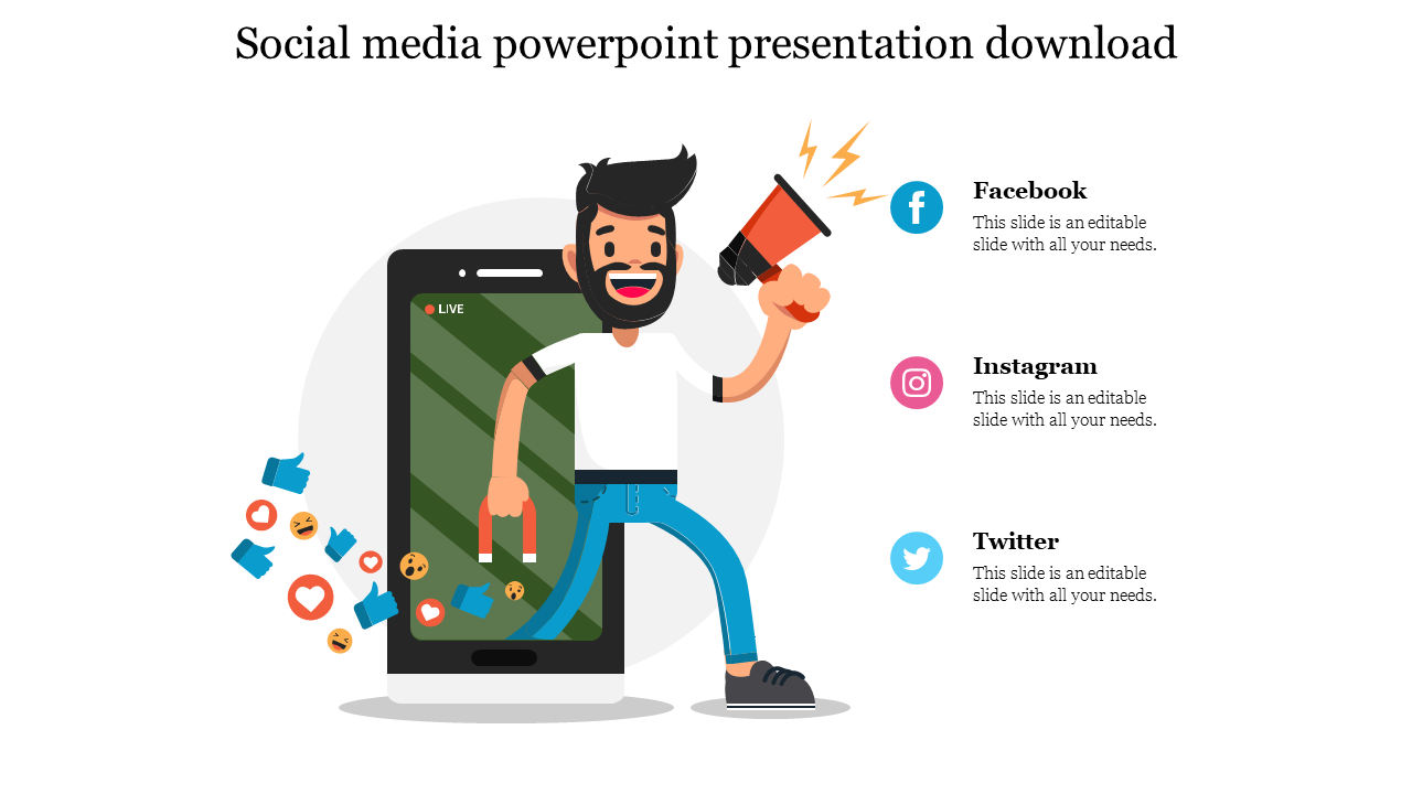 social media powerpoint presentation download
